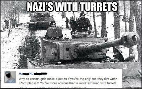 Racists with turrets