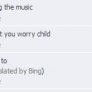 Bing can translate English to English