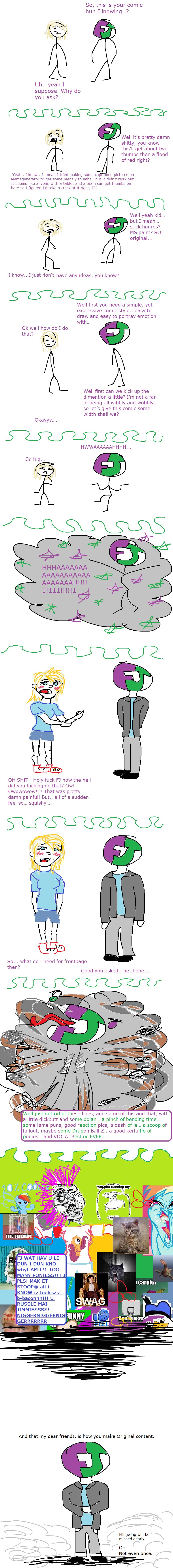 Journey to the land of OC
