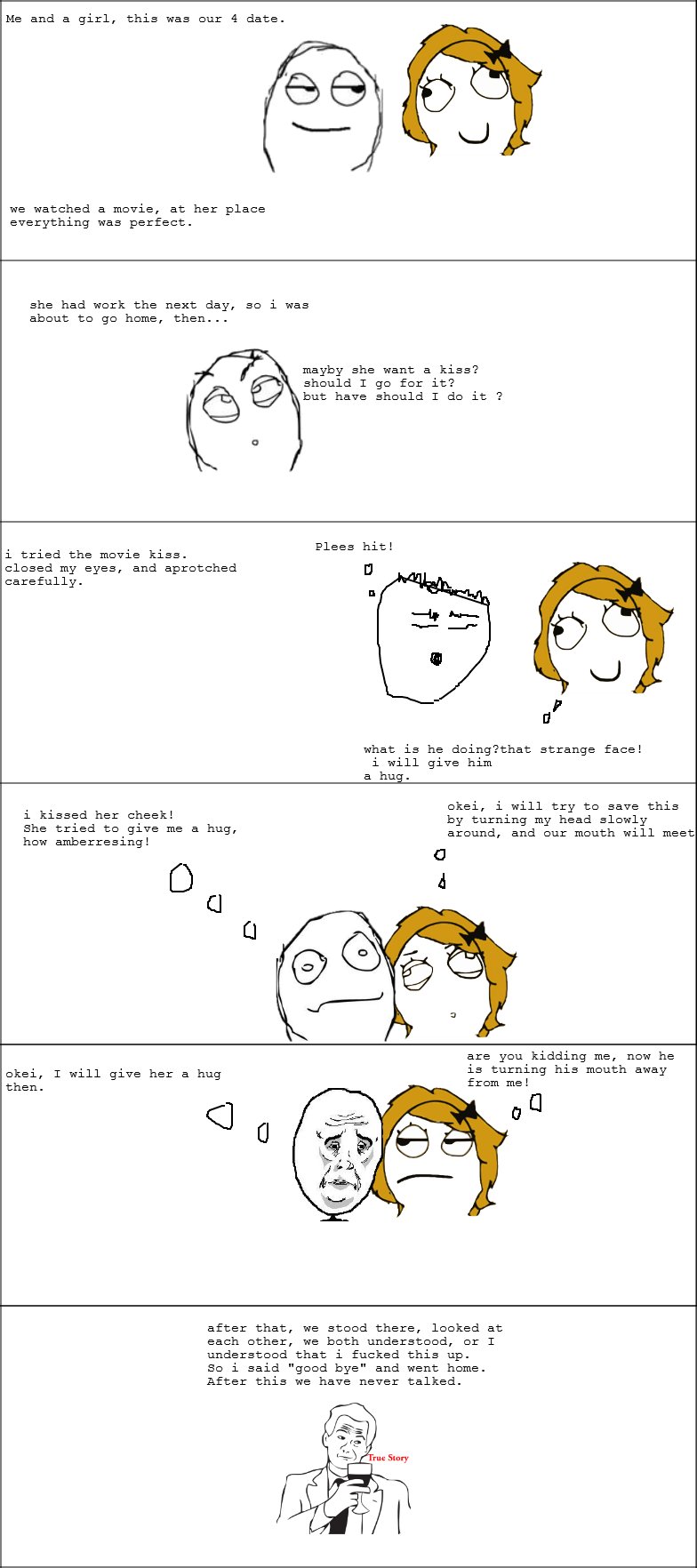 MY FIRST "KISS"