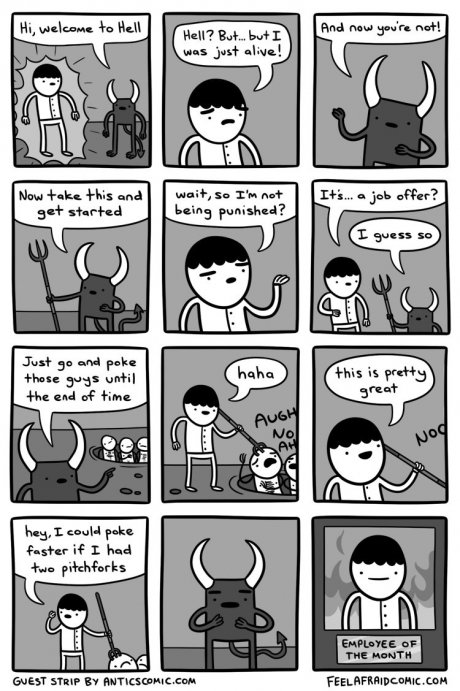 Welcome To Hell Comic