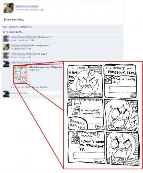 (1) Facebook