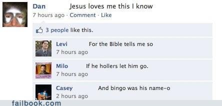 And Bingo was his name-o
