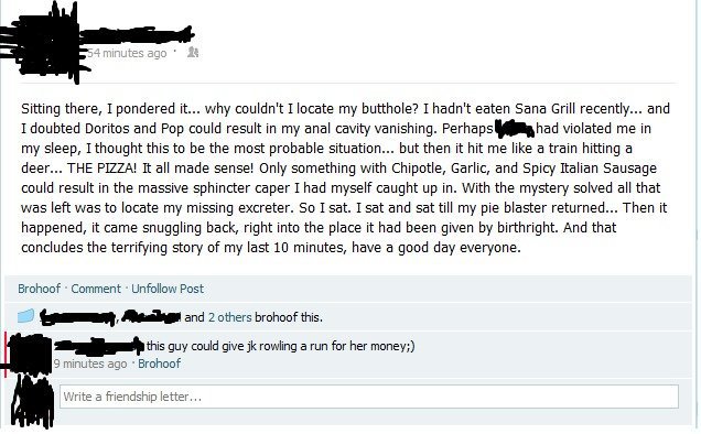The Case of the Missing Butthole