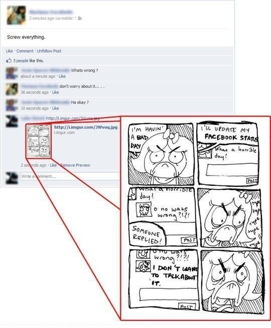 (1) Facebook