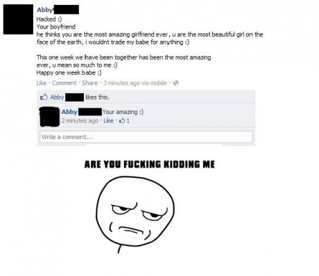 Facebook Relationships...