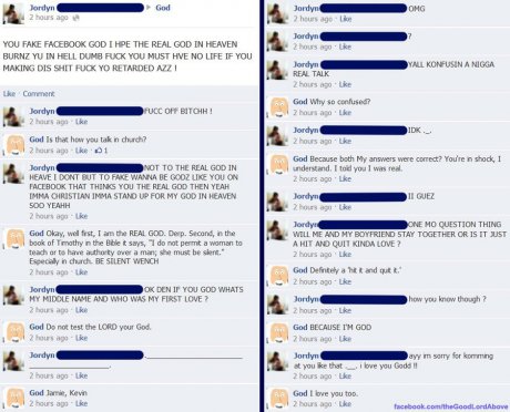 Facebook God