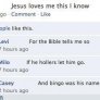 And Bingo was his name-o