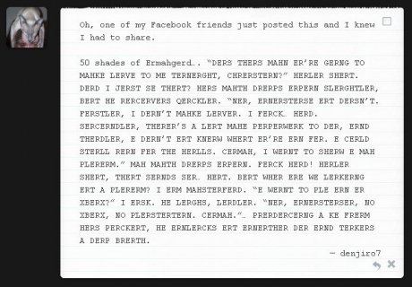 50 Shades of Ermahgerd