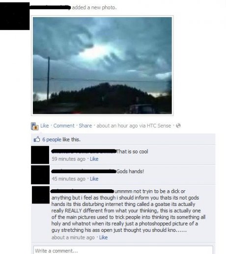 hands of god