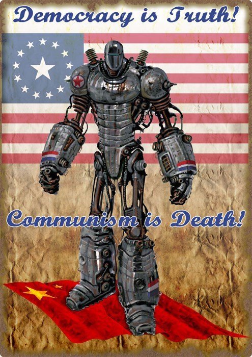 Democracy will never be defeated.