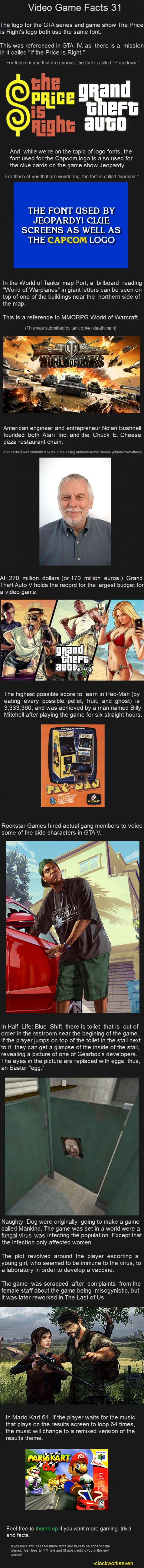 Video Game Facts #31