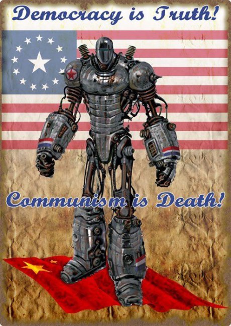 Democracy will never be defeated.