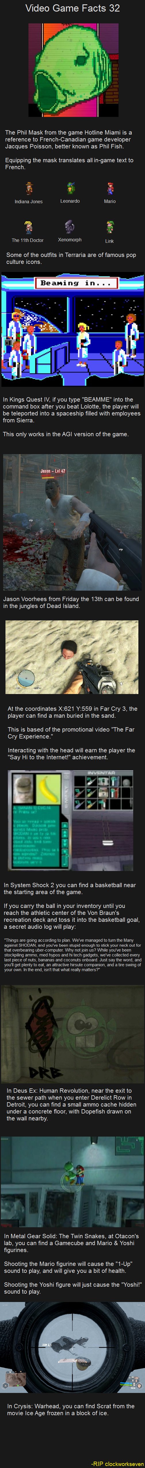 Video Game Facts #32
