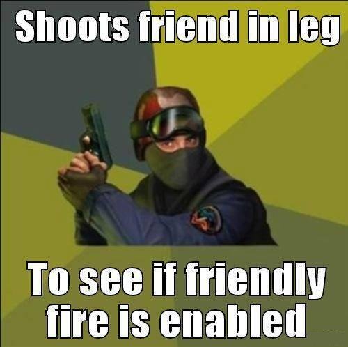 Friendly fire