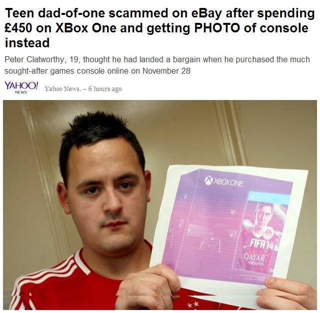 Xbox One Scam